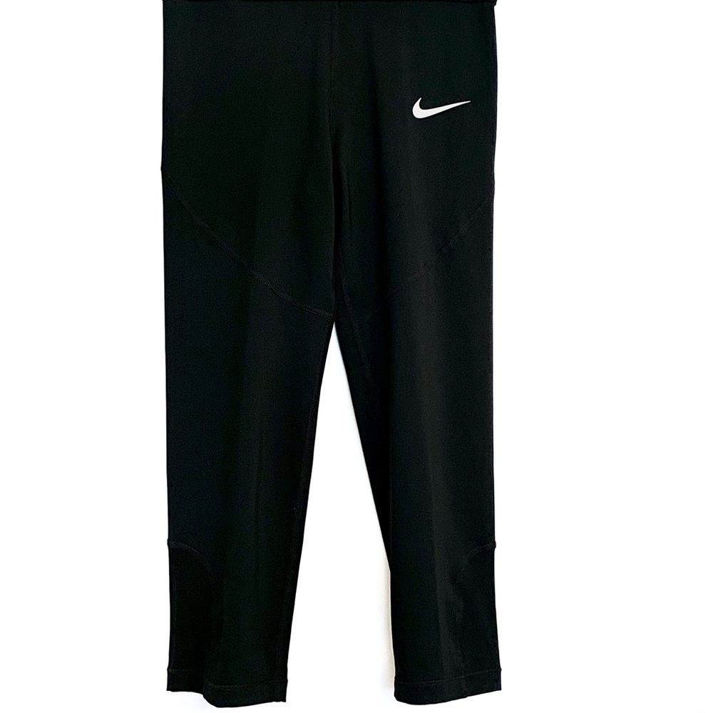 Nike Pro TIGHT Coolant Training Leggings 3/4 Length Dri-Fit Girls Large 09B35